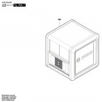 Bosch 3 603 F63 600 Quigo Plus Laser Level / Eu Spare Parts